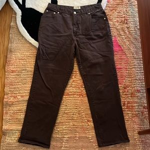 St. John’s Bay Brown Stretch Jeans